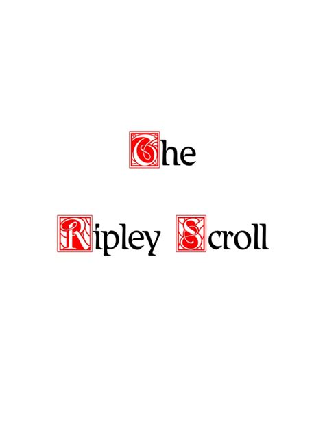 the ripley scroll pdf.